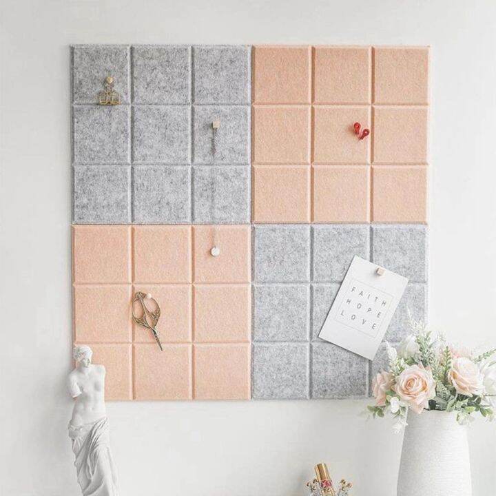 DIAN0 30x30cm Selfadhesive Wall Sticke Cork Board Stickers Message