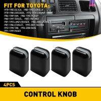 【hot】 4Pcs/set Air Condition Knob KnobButton RAV4  4Runner T100 Van Mr2 Cruiser Car Accessories