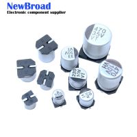 10Pcs/Lot SMD Electrolytic Capacitor 2.5V 4V 6.3V 10V 16V 25V 50V 100V 1uF 2.2uF 4.7uF 10uF 33uF 47uF 100uF 220uF 470uF 1000uF Electrical Circuitry Pa