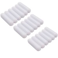 64 Pcs PTFE Magnetic Stirrer Mixer Stir Bar Stir Rod Magnetic Stir Plate Bar, Stir Plate Magnet Stick (30 mm/ 1.18 Inch)