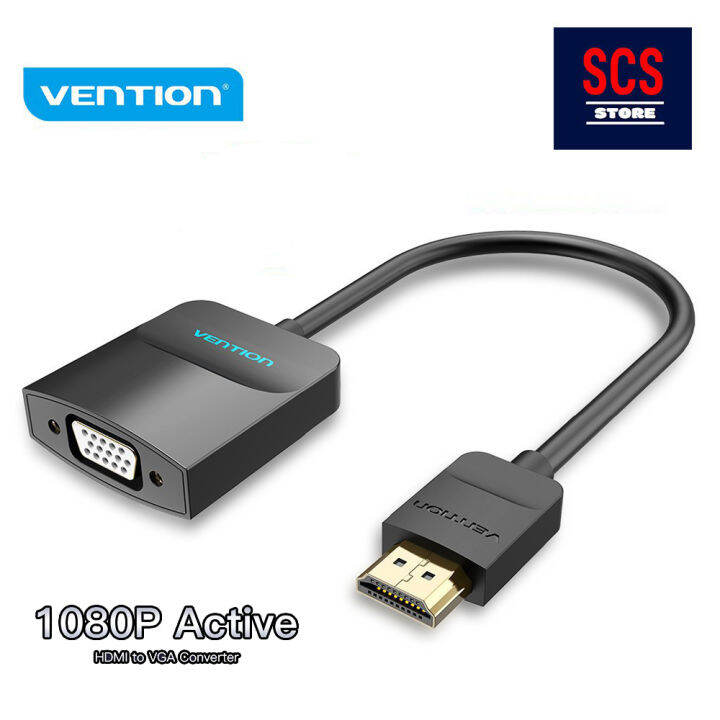 Vention HDMI to VGA Adapter 1080P Video Converter Lazada
