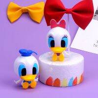 โมเดลโดนัลดั๊ค-เดซี่ดั๊ค ชุด2 ตัว Donald Duck-Daisy Duck ตกแต่งเค้กวันเกิด