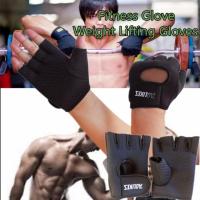 ถุงมือฟิตเนส ถุงมือออกกำลังกาย AOLIKES Fitness Glove Weight Lifting Gloves(สีเทา)