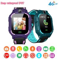 ZZOOI 4G Childrens Smart  Watch Kids Phone Watch Smartwatch For Boys Girls With Sim Card Photo Waterproof IP67 Gift For IOS Android