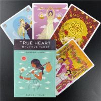 【YF】 True Heart Intuitive Tarot Cards 2021 New For Beginners With Guidebook Card Game Board Exquisite And