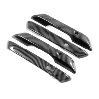 For Carnival KA4 2020 2021 2022 Car Carbon Fiber Door Handle Cover Trim Frame Decor Sticker Accessories,with Keyhole