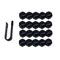 20pcs Vehicle Car Wheel Lug Bolt Nut Protective Covers Car Styling Tyre Hub Screw Protector Cap with Clip Nails  Screws Fasteners