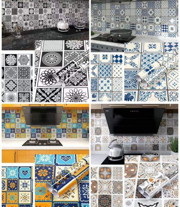 kkl store 60cm x 5 meters Kitchen Wallpaper selfadhesive waterproof