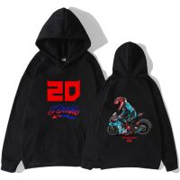 Fabio Quartararo 20 Hoodies El Diablo Fan Art Superbike Moto GP Sweatshirt Men/women Clothing Harajuku Casual Graphic Streetwear