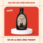 Sốt SOCOLA GIÒN trendy chai 1kg, thơm ngon, chuyên dùng pha chế đồ uống