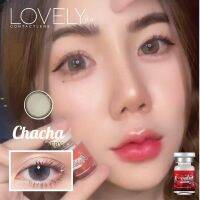 ?ขายดีที่1 มีค่าสายตา? Lovelylens Rho Chacha Gray Brown choco บิ๊กอาย สุดปัง คอนแทคเลนส์ รายเดือน มีอย แถมตลับฟรี