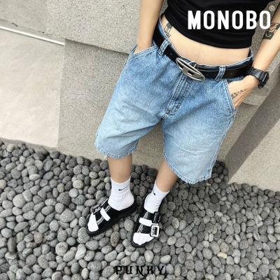 Monobo รองเท้าแตะแบบสวมรองเท้าแฟชั่นส้นแบน รุ่น Punky