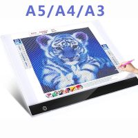 2023 New A3 A4 A5 Drawing Tablet Diamond Painting board USB Art Copy Pad Writing  Sketching Wacom Tracing led light pad Drawing  Sketching Tablets