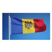 ZXZ 90x150cm Hanging Moldova National Flag for meet /Parade /party /decoration Free shipping Moldova Flag