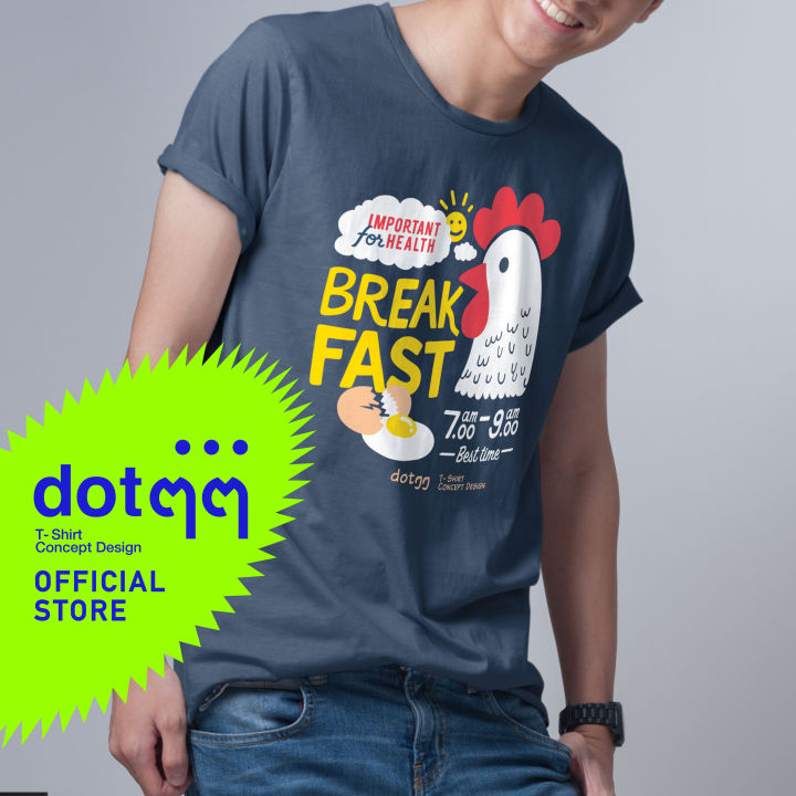 dotdotdot-เสื้อยืด-t-shirt-concept-design-ลาย-ไก่