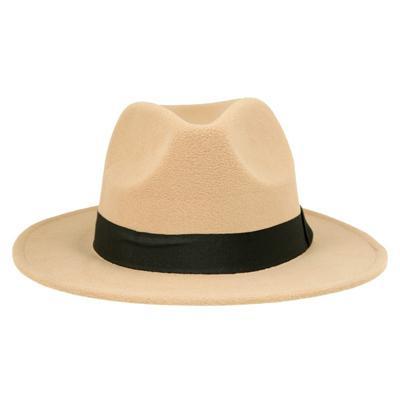 หมวกปานามา สีนุ้ด  อินเทรนฤดูร้อน แบบผ้าหนา ทรงสวย สินค้าพร้อมจัดส่ง Panama Hat
