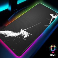 ไฟนอลแฟนตาซี1ไฟแผ่นรองเมาส์ Rgb ตั้งโต๊ะขนาดใหญ่แผ่นรองเมาส์สำหรับเล่นเกม Xxl Pc อุปกรณ์เสริมแผ่นรองจาน Led ขนาดใหญ่เมาส์เล่นเกม400X900แผ่นรองเมาส์ S