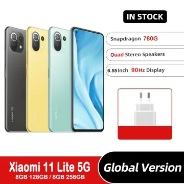 Xiaomi Mi 11 Lite 5G 6.55 128GB 6GB Snapdragon780G Global Version CN  FREESHIP