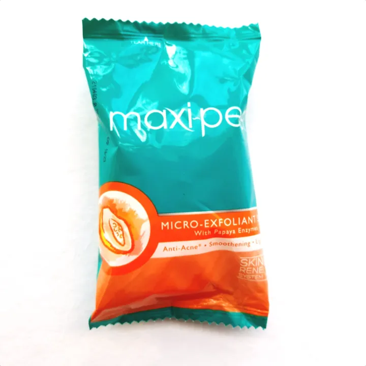 MaxiPeel Exfoliant Whitening Soap Papaya Enzyme 65g Lazada PH