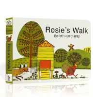 ภาษาอังกฤษ Original สมุดวาดภาพระบายสีสำหรับเด็ก Rosie S Walk Hen Rose Goes สำหรับเดินหนังสือกระดาษแข็งสามารถ T Tear Liao Caixing หนังสือเสียงรายการ2-6ปีเด็ก Bab ตรัสรู้การศึกษา Goodnight หนังสือนิทาน