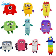 FunsLane Cartoon Numberblocks Plush Doll Toy Stuffed Children Educational