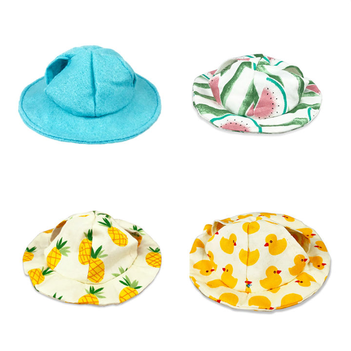 หมวกสวมลายสัตว์-ruyifang-chaotuo-เสื้อผ้าสำหรับสัตว์เลี้ยงเครื่องประดับสำหรับกระรอกกระต่ายหมูกินี