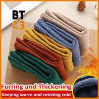 BTC3 Casual Thicken Thermal Hiking Winter Warm Wool Socks Cashmere Hosiery