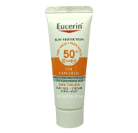 Eucerin sun protection spf50+ oil control dry-touch sun gel-cream ultra light 5ml./ยูเซอรีน ครีมกันแดด 5มล.(ขนาดทดลอง) กันแดด ซันบล๊อค ยูเซอริน สกินแคร์แท้ ขายดี ขนาดทดลอง
