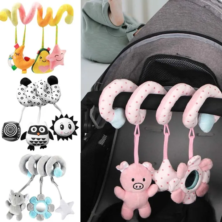 【CW】 Baby Rattles Mobiles Educational Toys For Children Activity Spiral ...