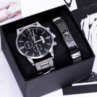 【YF】✘♙  Watches Men Wristwatch New Calendar Business Set