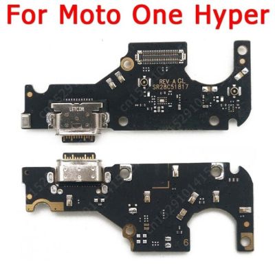 ชาร์จพอร์ตสำหรับ Motorola Moto One Fusion Action Vision Hyper Macro Usb บอร์ดซ่อมโทรศัพท์มือถือ Pcb Dock จานเชื่อมต่อ Flex อะไหล่