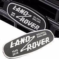 สัญลักษณ์กระจังหน้ารถโลหะ3มิติสำหรับ Land Rover SOLIHULL ENGLAND Logo Defender 2015สติกเกอร์ตกแต่งป้ายอัตโนมัติ