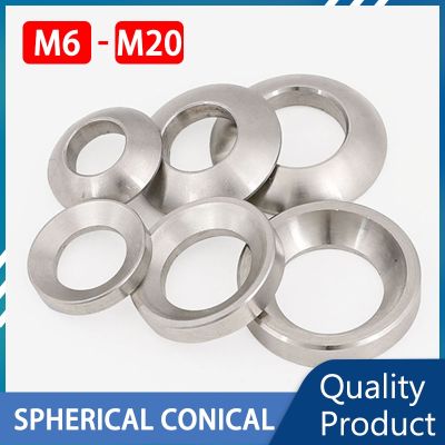 304 Stainless Steel Conical Washer Solid Countersunk Spherical Gasket Concave Convex Cone Washer M6 M8 M10 M12 M16 M20 M24