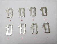 Repair Accessories HU66 Car Lock Reed Locking Plate For Audi Volkswagen Car Lock Reed Total 200PCS(8 models)