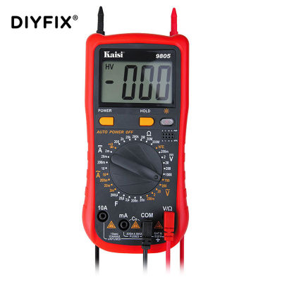 Kaisi K-9805 Multimeter Digital Universal Meter Capacitance Meter Automatic Range Portable Household Ammeter High Precision