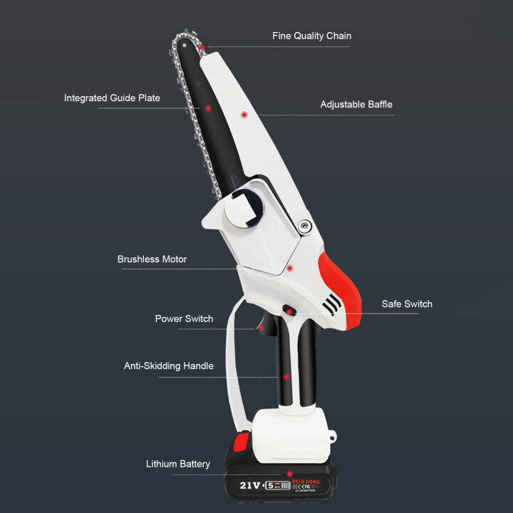 handheld-electric-chainsaw-portable-brushless-one-hand-woodworking-saw-rechargeable-cordless-mini-wood-c-utter-for-gardening-pruning-trimming