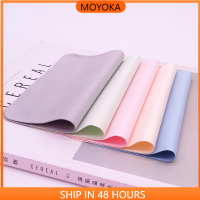 MOYOKA 1pc ผ้าเช็ดแว่น ผ้าเช็ดแว่นไมโครไฟเบอร์ นุ่มไม่ไหล ผ้ากระจก