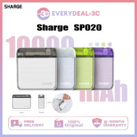 Shargeek/shargeek Flow เครื่องชาร์จแบบพกพา,มินิพาวเวอร์แบงก์10000MAh พร้อมระบบชาร์จเร็ว USB-C 20W