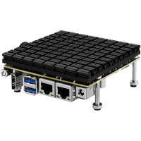 การพัฒนารุ่น X86-P1 Soft Routing N3050/N3160/N3700 Mini Host 6วัตต์ Quad-Core สี่ด้าย MiniPC