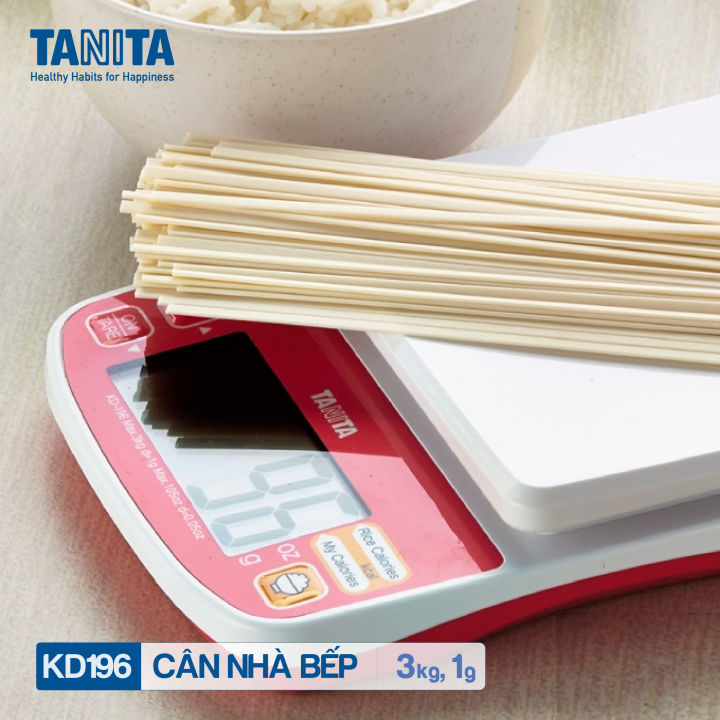 Với chiếc cân nhà bếp điện tử tiểu ly TANITA KD196 - chính hãng Nhật Bản, bạn sẽ dễ dàng đong đếm các thành phần trong món ăn của bạn một cách chính xác và nhanh chóng. Bên cạnh đó, sản phẩm còn được thiết kế sang trọng và bền bỉ để bạn có thể sử dụng trong thời gian dài mà không lo hỏng hóc.