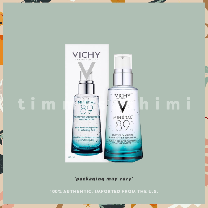 VICHY Mineral 89 Hyaluronic Acid Moisturizer 50ml / 10ml Lazada PH