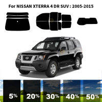 Precut Nanoceramics รถ UV Window Tint Kit ยานยนต์ฟิล์มหน้าต่างสำหรับ NISSAN XTERRA 4 DR SUV 2005-2015