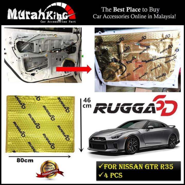 Rugga6D High Quality Sound Damping Car Door Sound Proof Proofing
