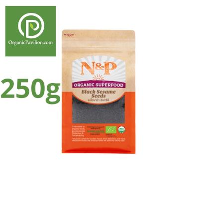 Natural &amp; Premium N&amp;P Organic งาดำ  Organic Black Sesame Seeds (250g)