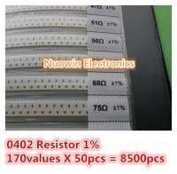 【CW】 0402 SMD Resistor Sample Book 1 Tolerance 170valuesx50pcs 8500pcs Kit 0R 10M 0R-10M