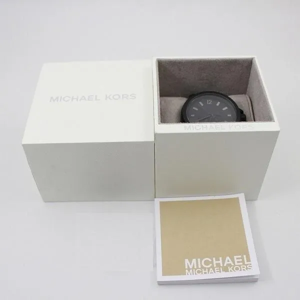 100% Original) MICHAEL KORS Men's MK8279 Dylan Chronograph Black Stainless  Steel Watch | Lazada