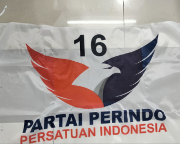 Bendera Partai Perindo Terbaru Ukuran 60 X 90 Minimal Pembelian 100 Pcs