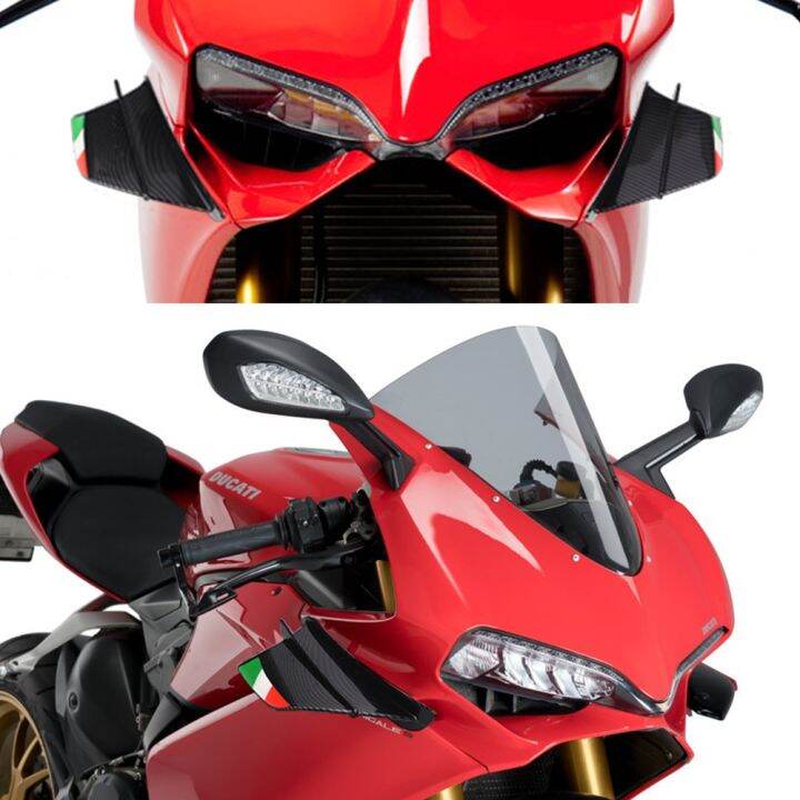 ปีกสปอยเลอร์รถจักรยานยนต์ปีกอากาศพลศาสตร์สำหรับยามาฮ่า-yzf-r1-r6-r25-r7สำหรับ-bmw-s1000rr-s1000r-s-1000-rrrr-r-1000r-1000rr