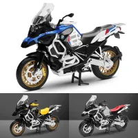 112 BMW R1250 GS ของเล่นรถจักรยานยนต์ D Iecast โลหะรุ่น1:12ปิดถนนกีฬาแข่งเสียงและแสงของที่ระลึกคอลเลกชันสำหรับเด็กเด็ก