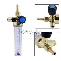 7mm Barb 1/4PT 0.15 MPA Flow Meter Gas Argon Regulator Welding Weld